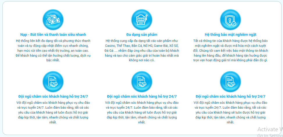 Chính sách nạp rút XX88
