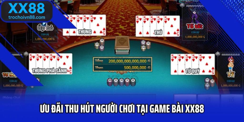 Game bài XX88 – Chơi game bài đổi thưởng uy tín, an toàn